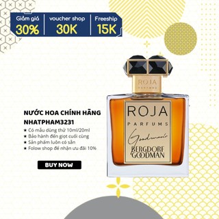 𝐑𝐎𝐉𝐀 𝐏𝐀𝐑𝐅𝐔𝐌𝐒 - Nước hoa Bergdorf Goodman 10ml - Nước hoa chính hãng
