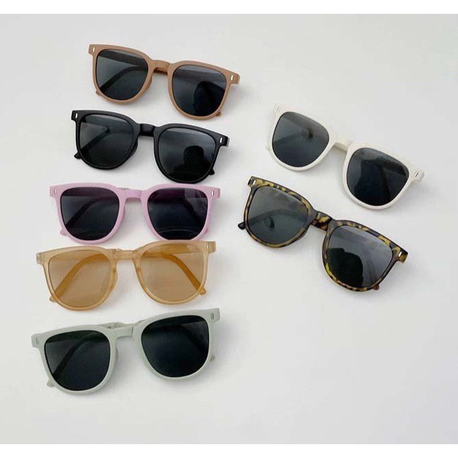 Kính trẻ em ✨FREESHIP✨Kính mát gọng gập chống tia UV400 phong cách Hàn Quốc bé trai bé gái từ 1 tuổi đến 6 tuổi