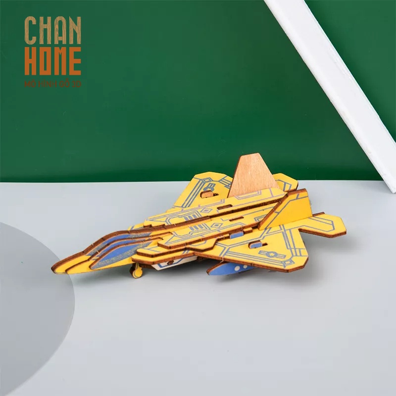 Mô Hình Gỗ Thủ Công Tự Lắp Ráp Mô Hình Máy Bay Đồ Chơi Thông Minh Quà Tặng Cho Bé