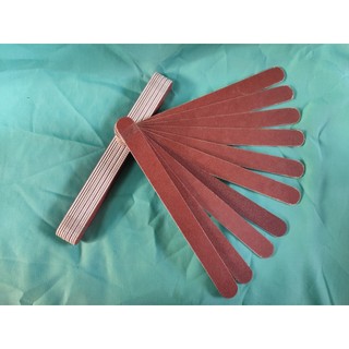 2 Dũa nâu nhỏ dùng để chà móng tay chân