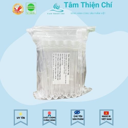 Ống nghiệm nhựa 7ml HTM có nắp không nhãn