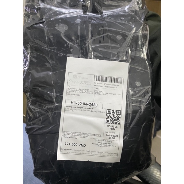 5 CUỘN Giấy In Bill Có Keo Dán k80 - in nhiệt 80mm In Đơn Livestream Cho Máy in hoá đơn Cuộn Liền 30m