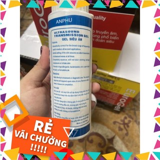 Gel lạnh triệt lông 250ml - Gel siêu âm màu trắng - Gel triệt lông lạnh màu trắng