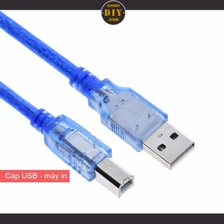Dây cáp nạp code Arduino, dây cáp máy in, cáp usb 30cm