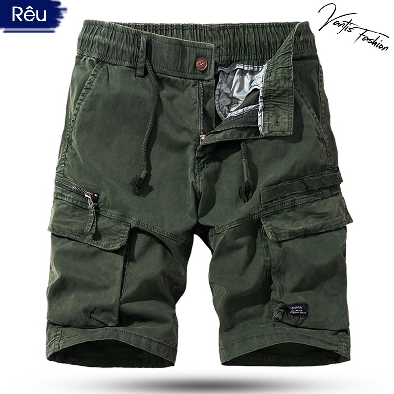 Quần Đùi Nam, Quần Short Kaki Nam Cao Cấp 7D2308
