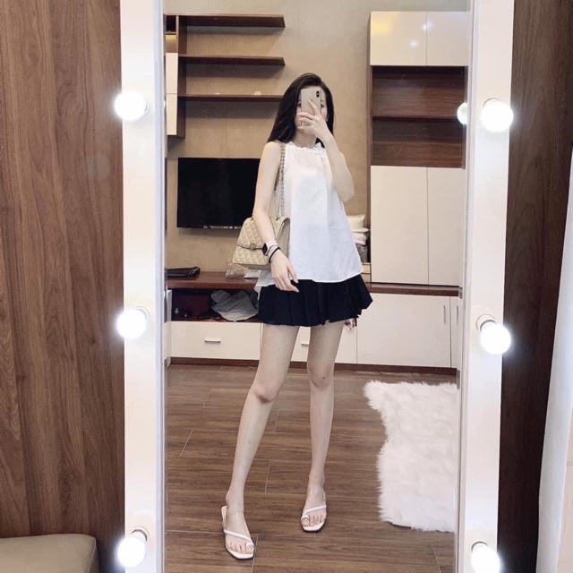 Túi xách nữ đeo chéo C.N.K ô trám to kẹp nách công sở 24cm