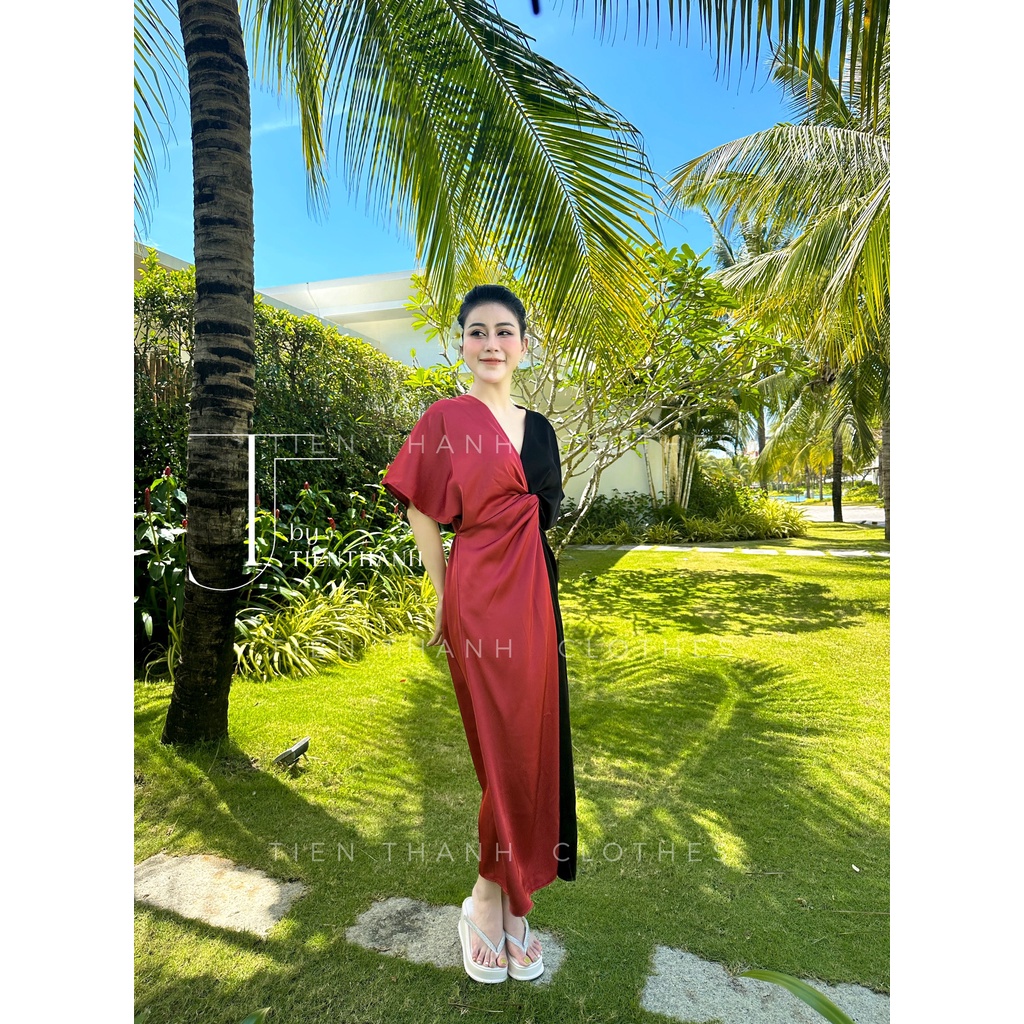 Váy YOD DRESS chất liệu Lụa tô châu by TIÊN THANH CLOTHES