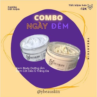 [YBEAUSKIN] Kem Cốt Ủ Dẻo Trắng Da Body