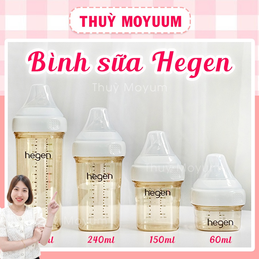 Bình sữa Hegen chính hãng đủ size 60ml/150ml/240ml/330ml