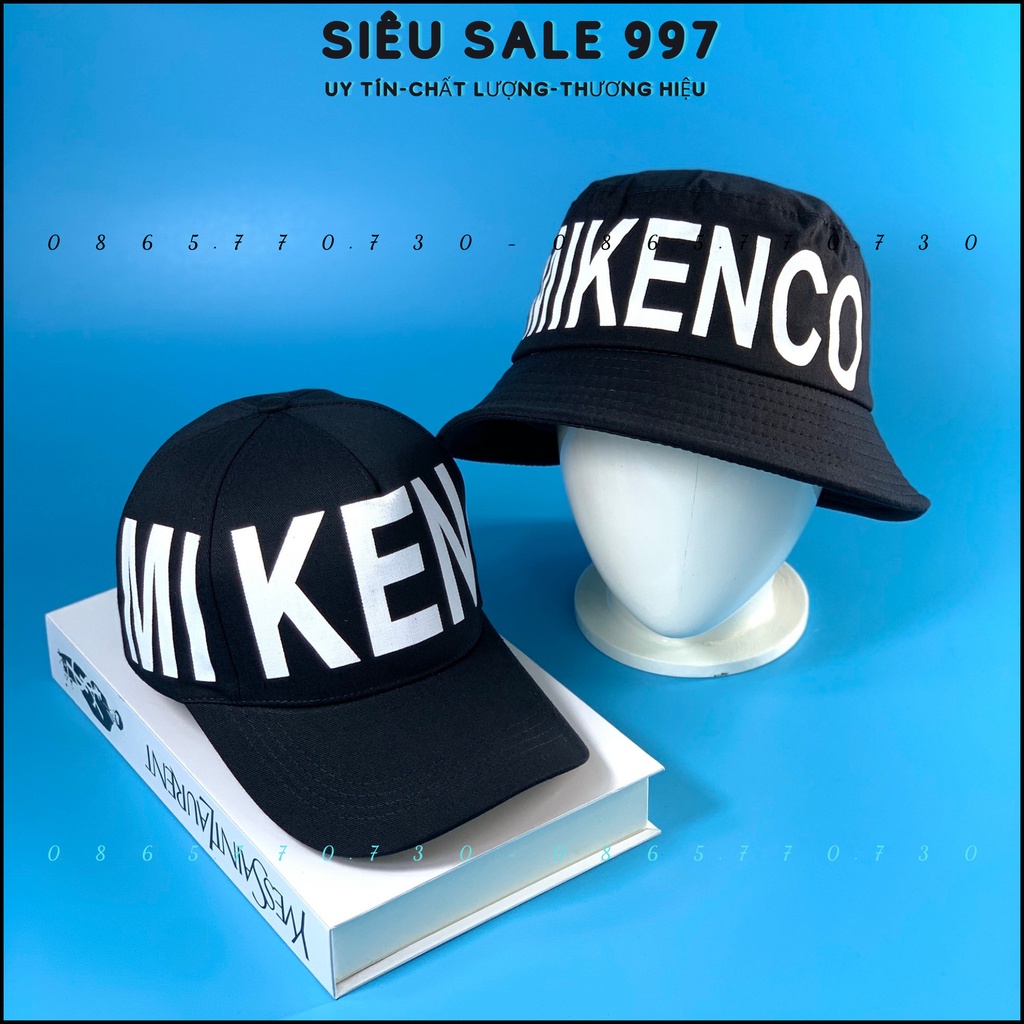 COMBO 2 CÁI NÓN KẾT + VÀNH IN MIKENKO HOT TREND SIÊU ĐẸP CAO CẤP