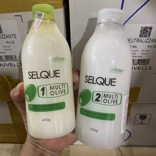 THUỐC UỐN TÓC OLIVE (UỐN LẠNH) SELQUE OBSIDIAN CAO CẤP HÀN QUỐC
