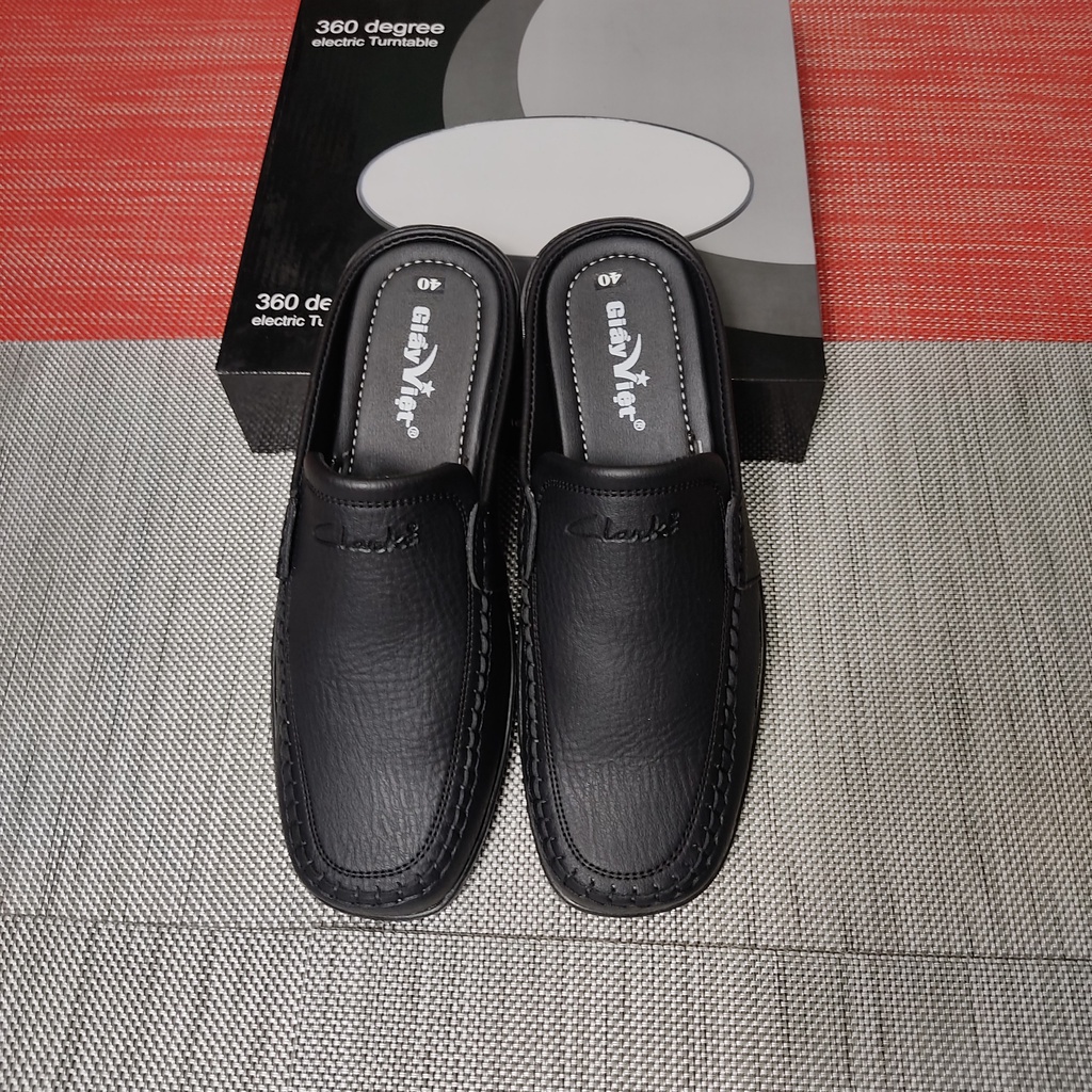 Giày lười nam, giày sục nam không gót dành cho người trung niên size từ 38 đên 43