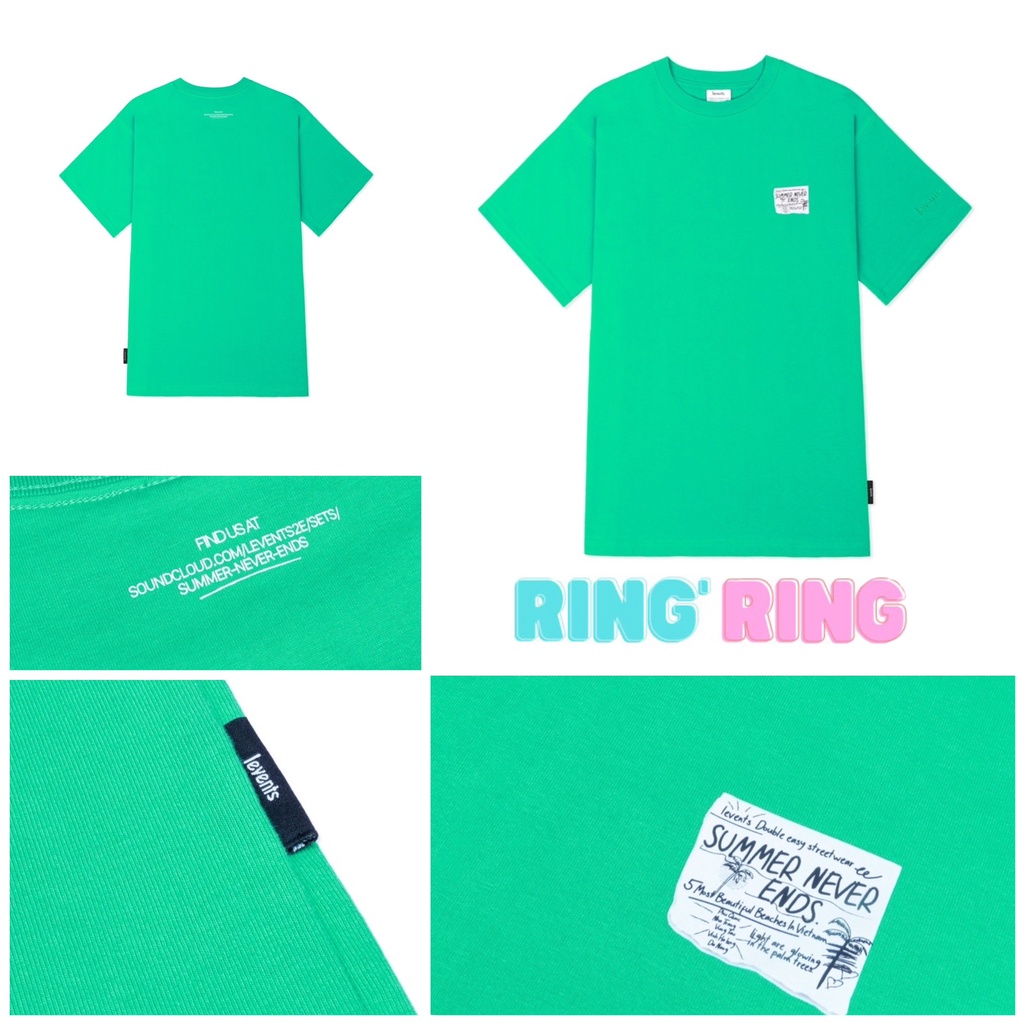 LEVENTS® SUMMER VIBE TEE  𝑠𝑢𝑚𝑚𝑒𝑟-𝑛𝑒𝑣𝑒𝑟-𝑒𝑛𝑑𝑠