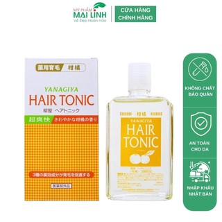 Tinh Dầu Dưỡng Tóc Yanagiya Hair Tonic (Citrus)-Hương Bưởi Giúp Tóc Dày Chắc Khoẻ Ngăn Ngừa Gãy Rụng