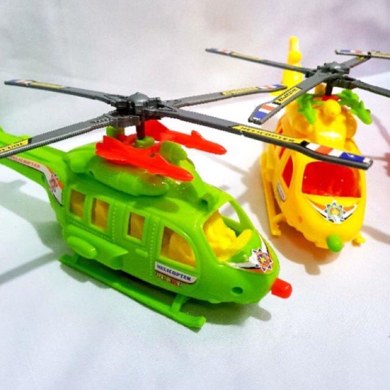 Đồ chơi máy bay trực thăng cót rút - máy bay nhựa cho bé yêu