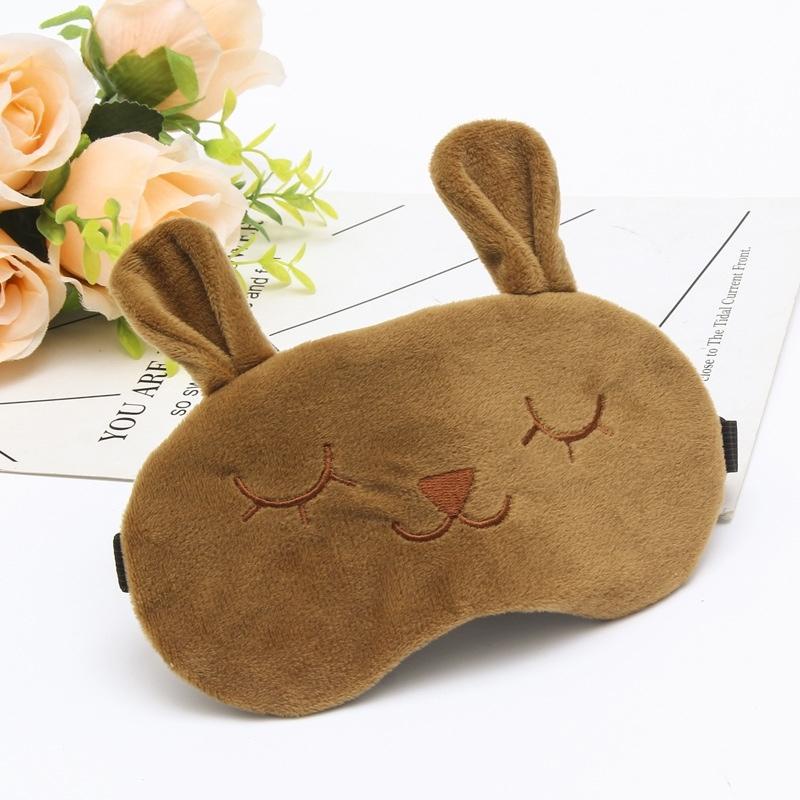 Bịt mắt ngủ miếng che mắt nhiều hình ngộ nghĩnh có gel lạnh làm giảm mỏi mắt, chất liệu nỉ cao cấp mềm mại - Suha decor