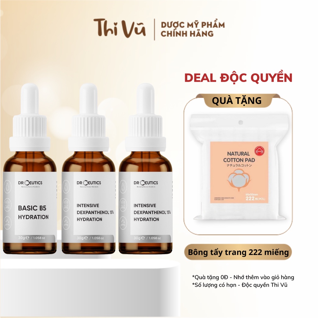 Tinh chất Serum B5 DrCeutics cấp ẩm phục hồi da chống lão hóa 30ml 100ml - Thi Vũ