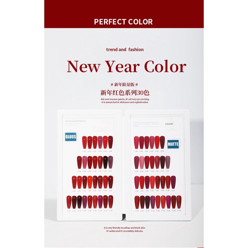 Sơn Gel AS Chai Xanh CAO CẤP Mới 2023 Mã FRS | 15ML Tông đỏ