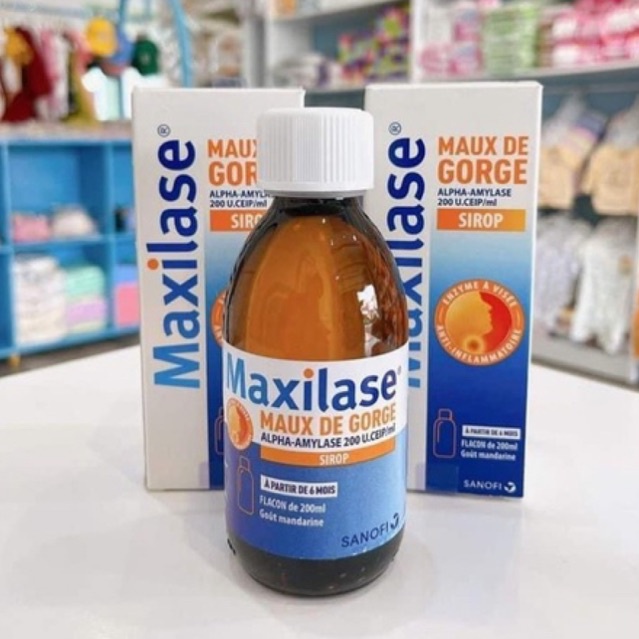 Siro Hoa Quả Maxilase Pháp - Siro  Maxilase Nội Địa Pháp
