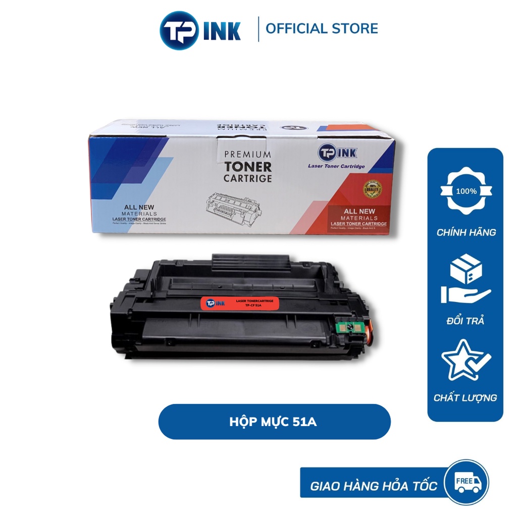 Hộp mực 51A thương hiệu TP-ink dùng cho máy in Hp 3005,m3027,m3035,xsmfp
