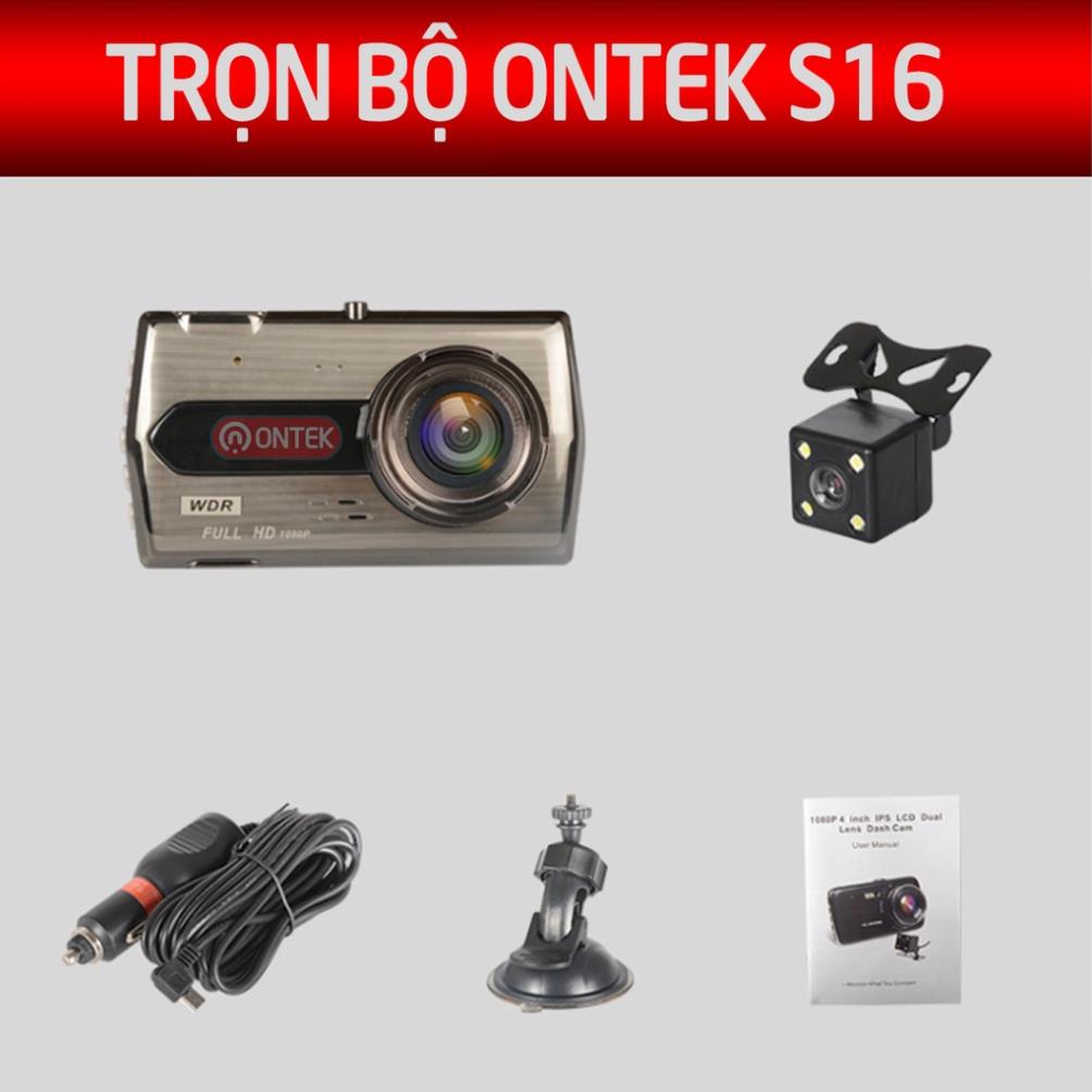 Camera hành trình ô tô ONTEKCO S16 FULL HD 1080P - màn hình 4 Inh ngôn ngữ Tiếng Việt