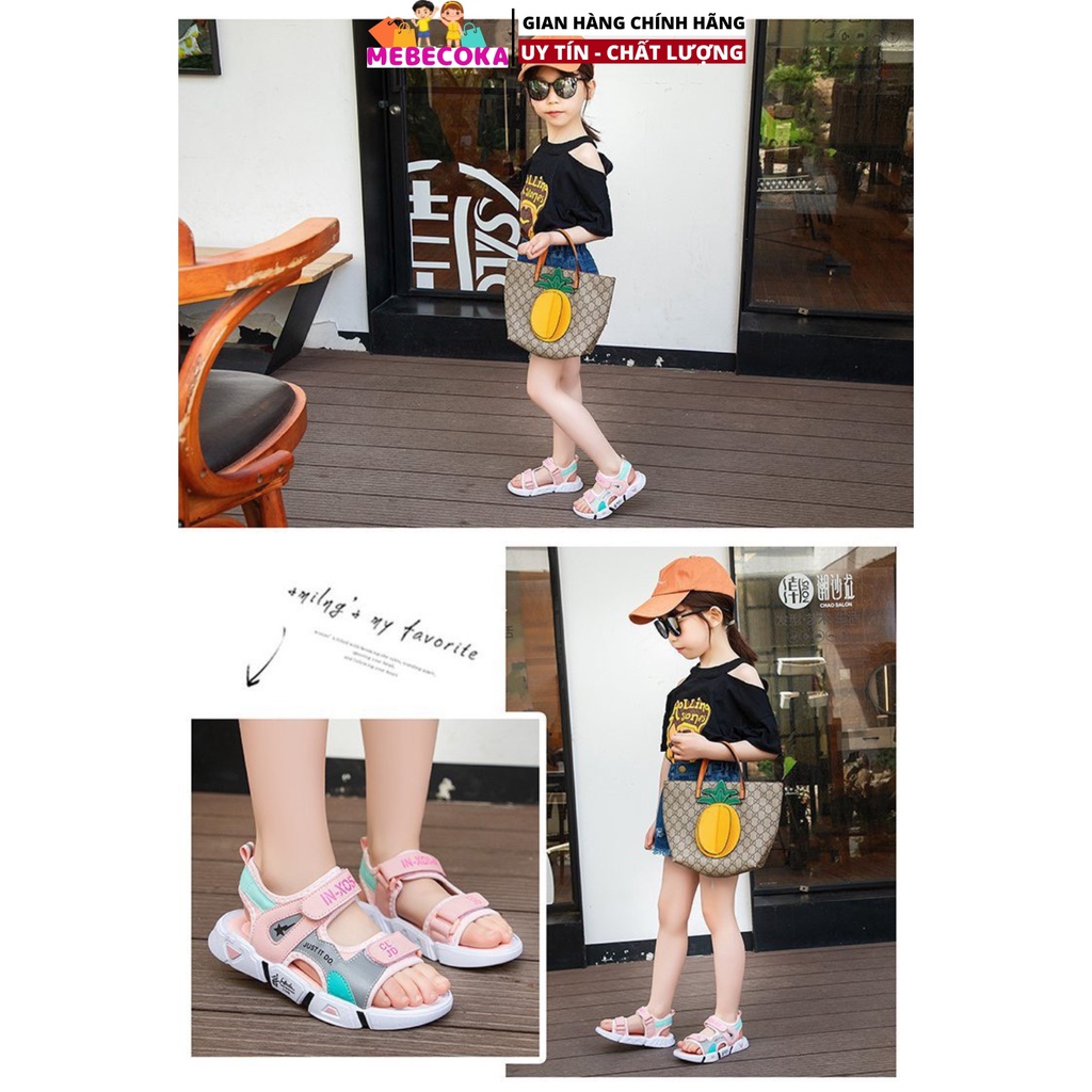 Dép Sandal cho bé 4-12 tuổi Siêu Nhẹ Chống Trơn Trượt Phong Cách Hàn Quốc - Hàng Quảng Châu loại 1