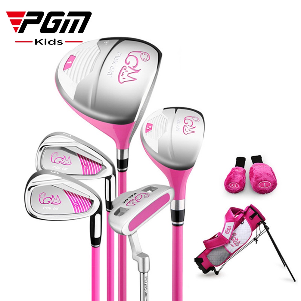 Bộ 5 gậy golf trẻ em Pick Cat chính hãng PGM Model JRTG007.