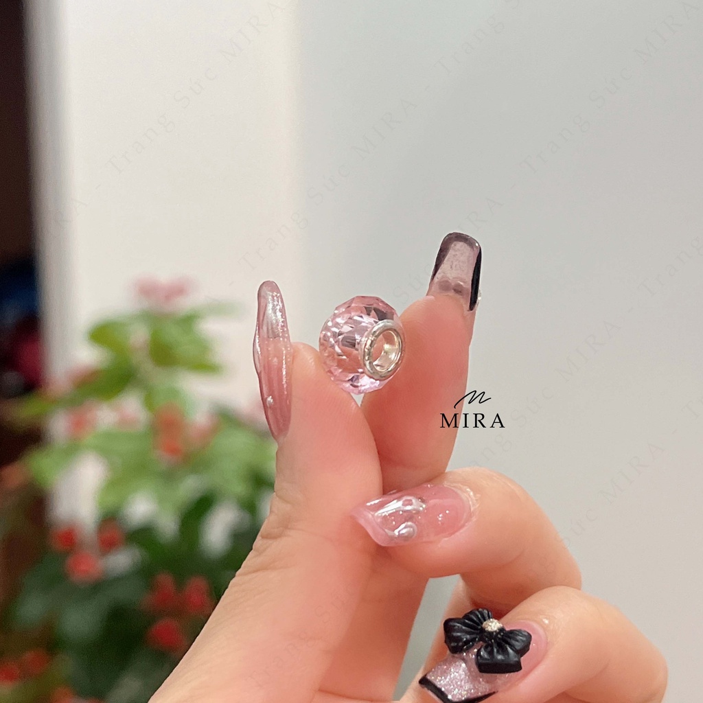 Charm, Hạt Pan MIRA & Co. - DA03 Đá Phay Mix Được Tất Cả Dòng Lắc MIRA