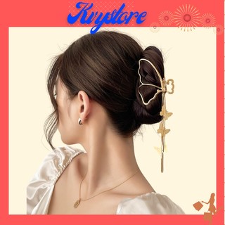 Kẹp tóc càng cua Hàn Quốc, kẹp gấp kim loại nhiều kiểu dễ thương hợp thời trang.
