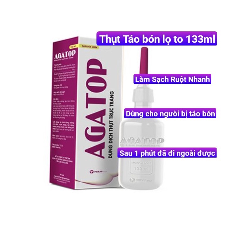 Gel thụt táo bón Golistin Enema cho trẻ em và người lớn