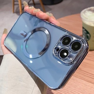 Ốp điện thoại TOPEWON silicone trong suốt viền mạ thích hợp cho iPhone 13 12 Pro Max