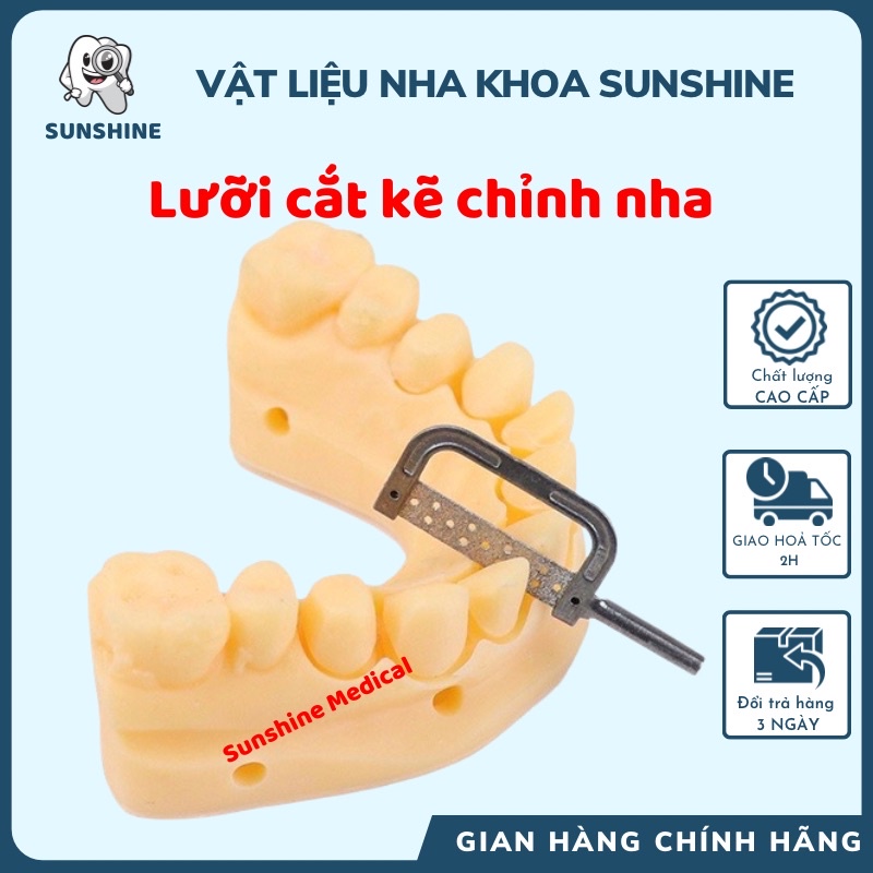 Lưỡi cắt kẽ chỉnh nha