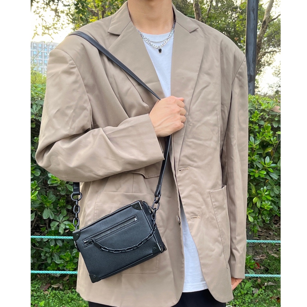 Túi hộp đeo chéo nam Kari túi xách đeo vai thời trang unisex nam nữ trẻ trung năng đông TK09