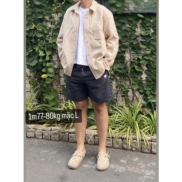 Quần Sweatshort Short Nỉ Local Brand Hàn Quốc (Decentes 🇰🇷)