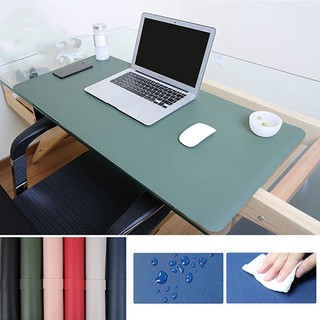 Thảm da trải bàn làm việc 2 mặt 90x45cm nhiều màu sắc .