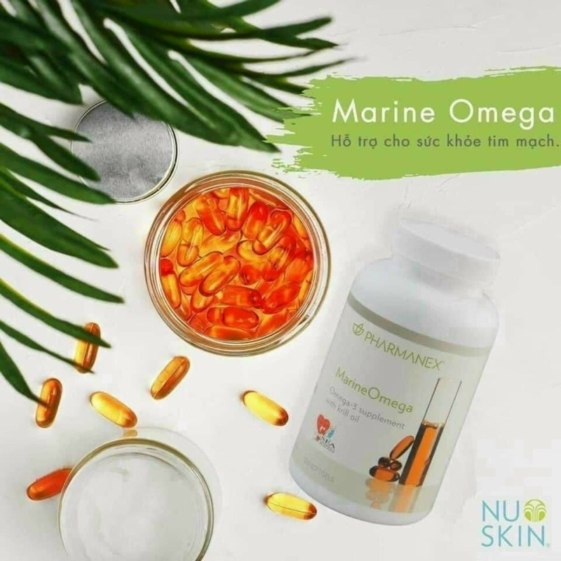 Tem Việt) Nuskin Marine Omega Chính hãng Nuskin Việt Nam