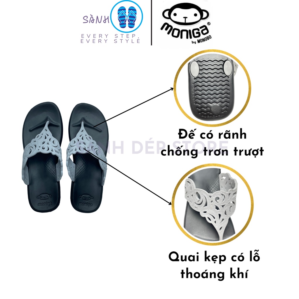 Dép kẹp nữ Thái Lan làm từ cao su siêu êm ái, mát mẻ, dành cho chân siêu nhỏ, size 36 đến 39