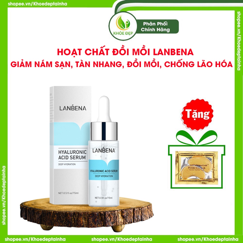 Hoạt chất đồi mồi LANBENA, serum mờ nám, tàn nhang, giảm thâm, giảm đồi mồi, dưỡng da trắng sáng, se khít lỗ chân lông
