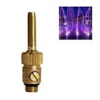 Đầu phun nước nghệ thuật tia nước có van điều áp phi 21mm cho đài phun nước