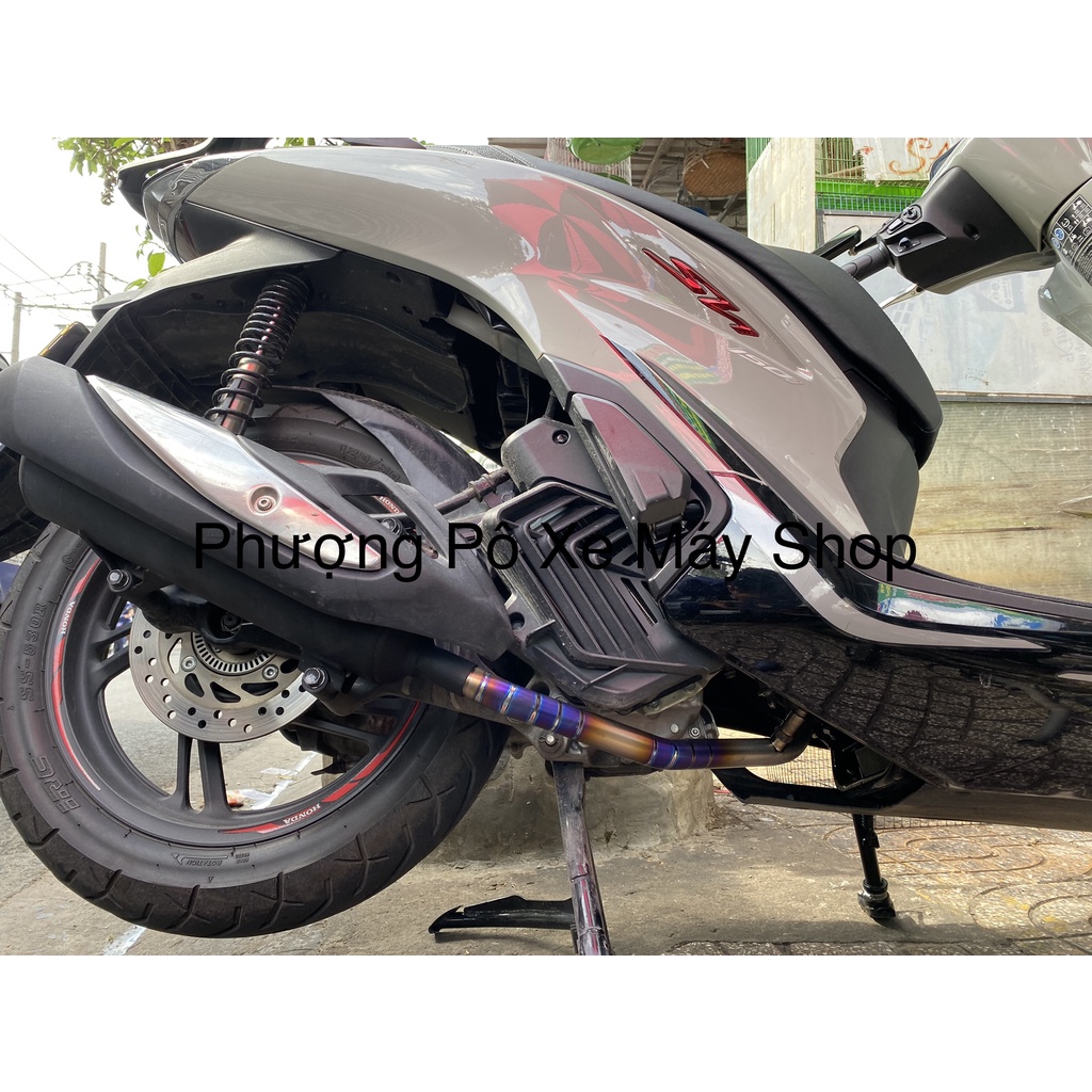 CỔ TITAN 100% 1,2li gắn pô zin dành cho mọi xe máy