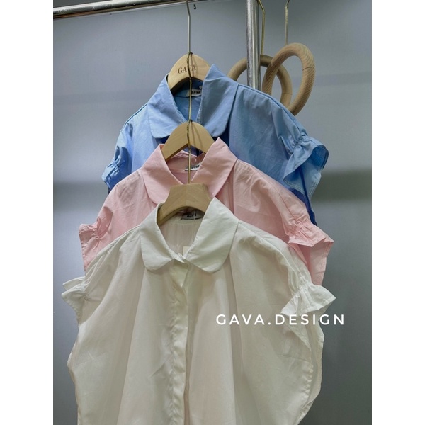 Sơ mi tay hến gava