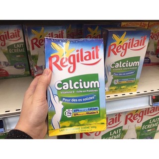 Sữa bột Canxi cho bé Regilait Calcium & Vitamin D hộp 300g tăng chiều cao (Hàng đủ bill date 11/2024)
