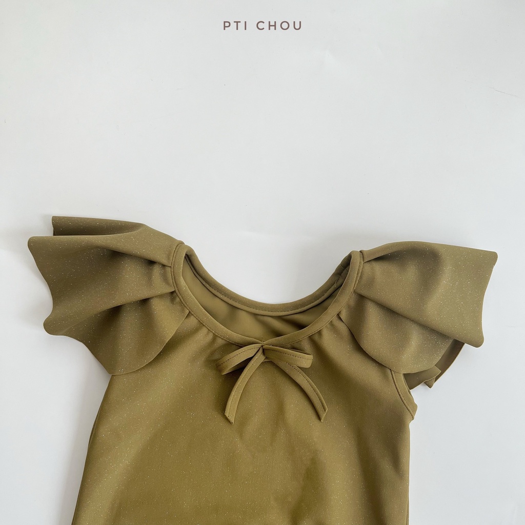 Bộ bơi bé gái cánh tiên Angel thiết kế P'ti chou bikini cho bé từ 1 đến 7 tuổi.