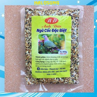 Hạt trộn cho chim cu gáy Halosung thức ăn cho chim phụ kiện lồng chim CC16