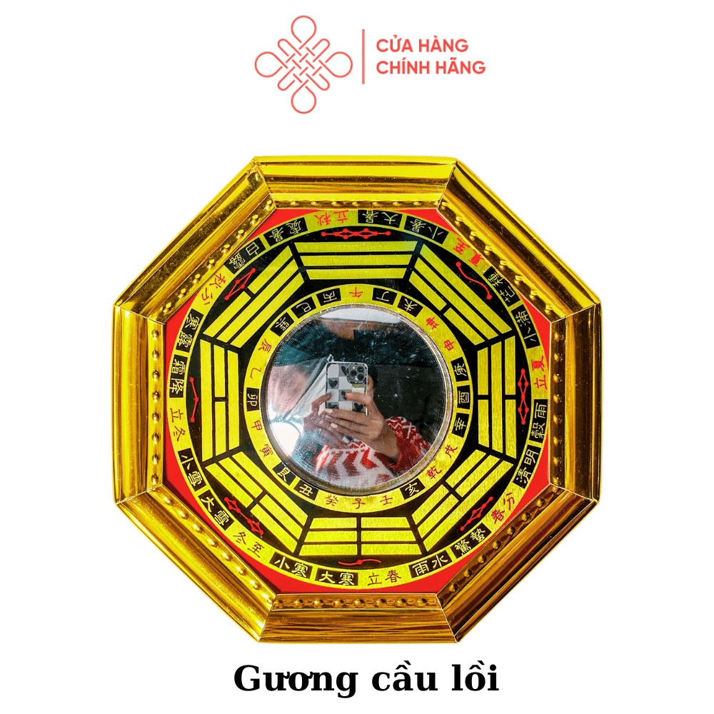 Gương Bát Quái Tiên Thiên Lồi, Lõm - Cửa Hàng Phật Giáo Thái Linh