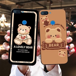 Ốp lưng Xiaomi mi 8 lite / redmi 6 in hình gấu cute ,bear siêu hot