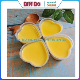 Khuôn Bánh Flan Có Nắp Hình Trái Tim An Toàn Sử Dụng