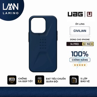 Ốp lưng uag civilian cho iphone 14 pro lamino