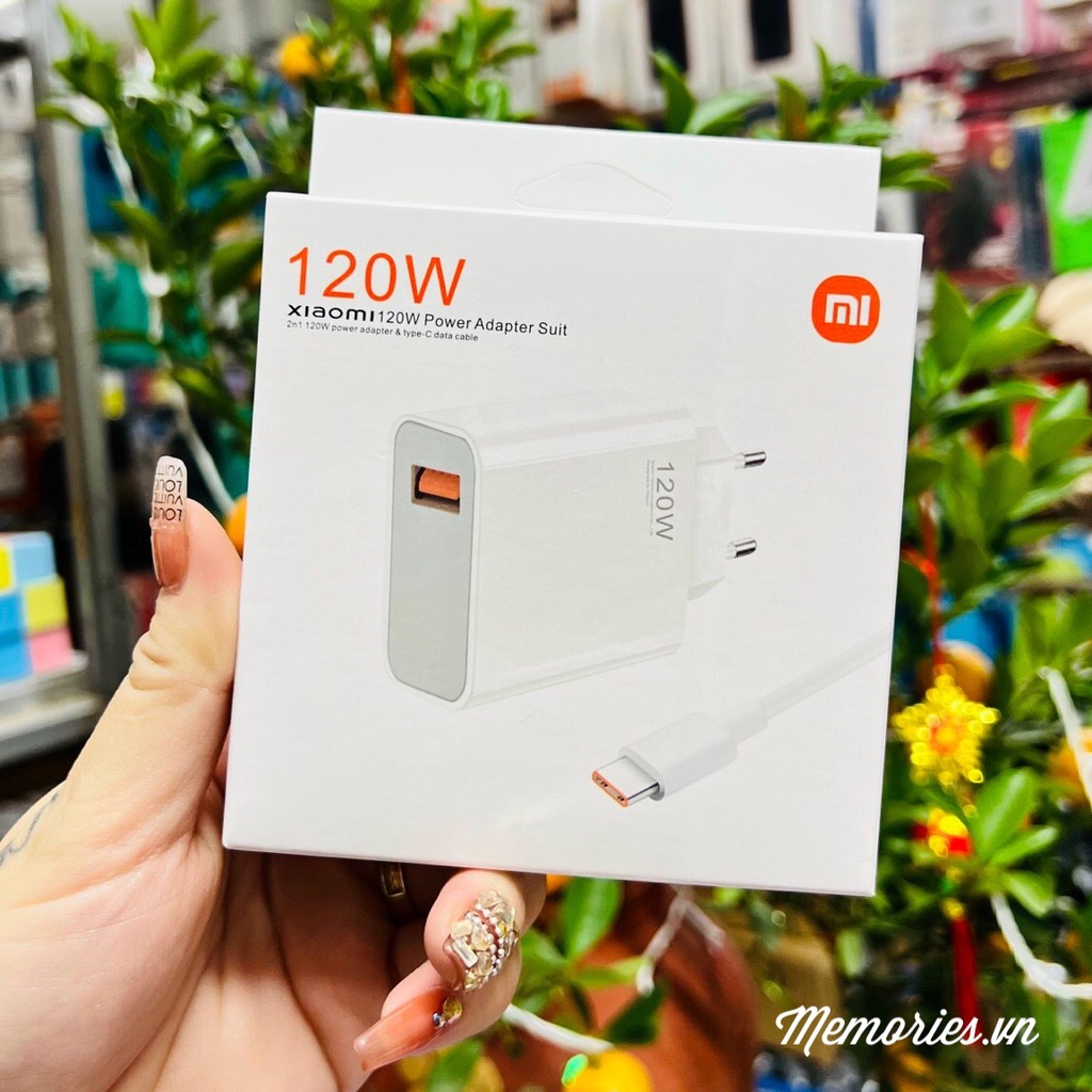Bộ sạc Xiaomi 120w, 67W, 33W Type C Mi Charge Turbo siêu nhanh / Cốc Sạc Nhanh Đa Năng Hoco HK40 PD20W+QC3.0 Chính Hãng