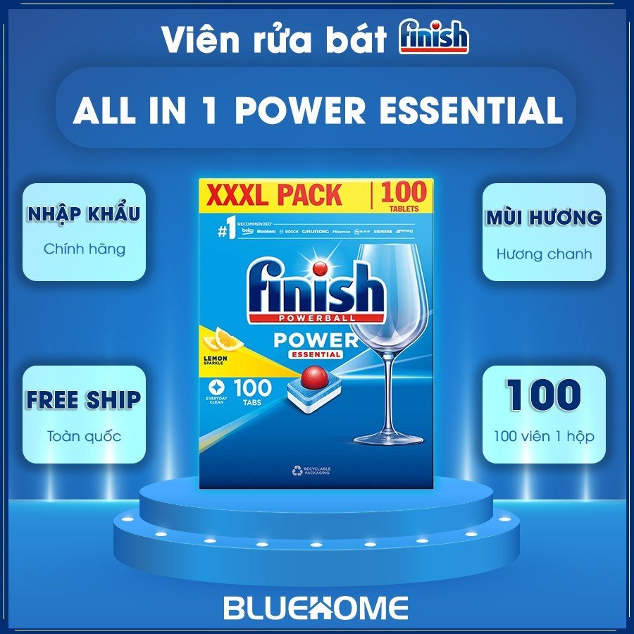 Finish Powerball Power Essential 100 tabs